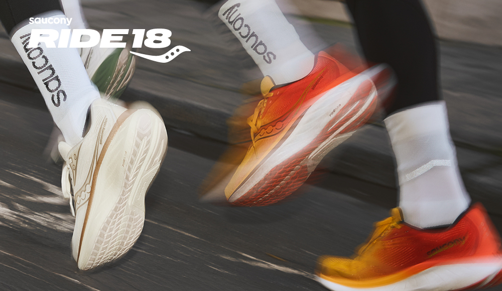 Rendez vos runs encore plus confortables avec la nouvelle Ride 18 de Saucony !