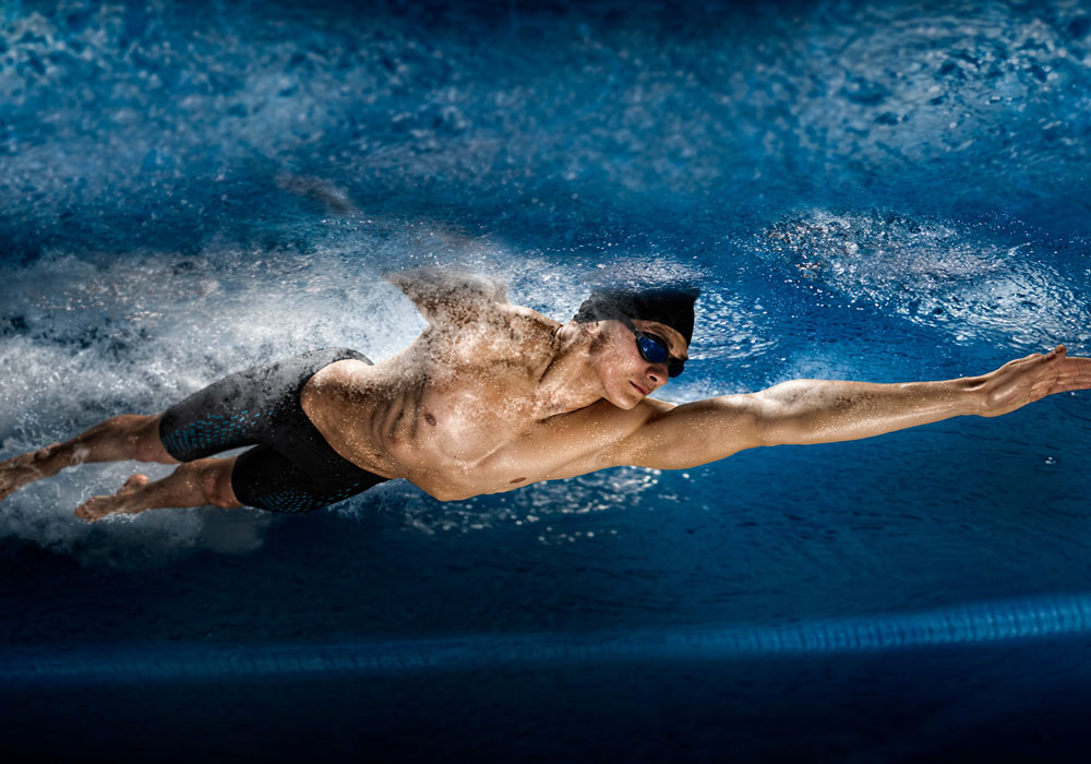 Boxer de bain Natation