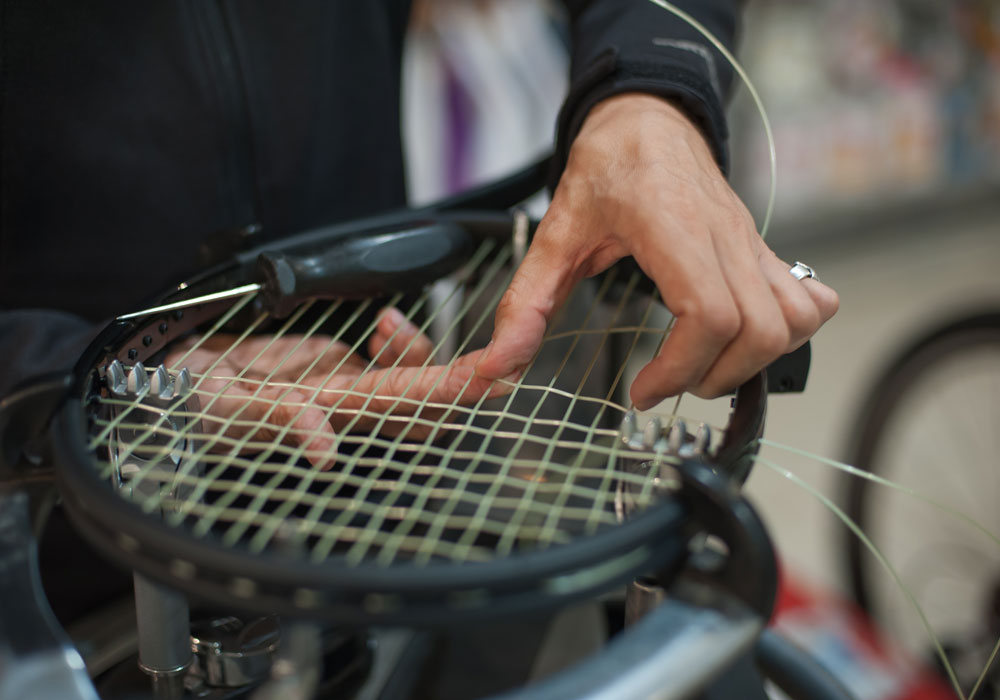 Cordage raquette de tennis